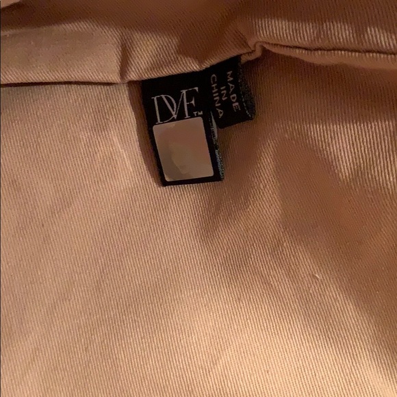 VTG DVF Leni Burlap Croco Tote W/ Accessories Bag - Picture 4 of 8